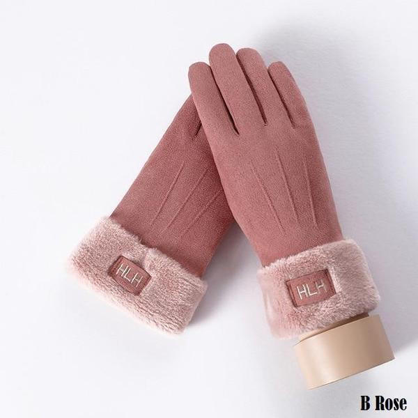 Bequemer Laden Femmes Hiver Chaud Gants À Écran Tactile Étiré