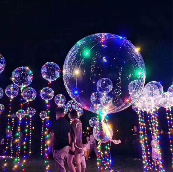 Ballon éclairant led Lumineux pour tous vos événements: Eclairis