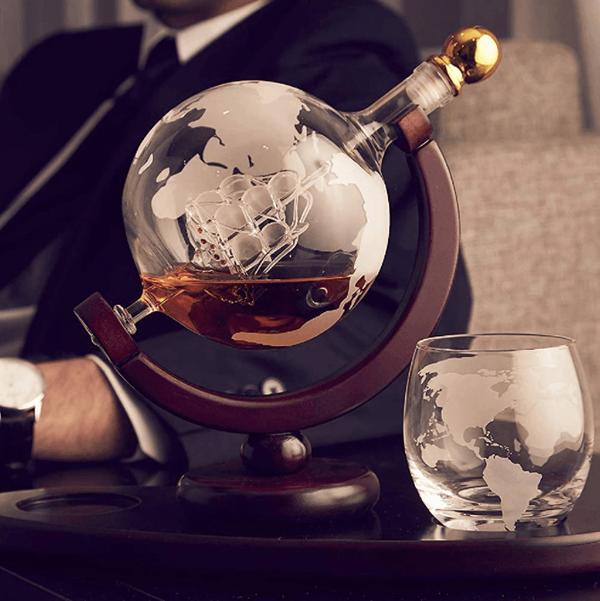 Carafe Globe à Whisky | Vintage Maison Du Monde - Carafe uniquement