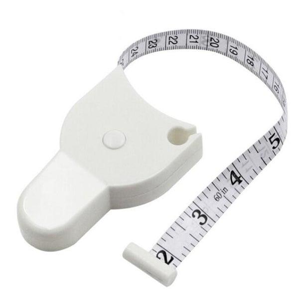 Mètre Ruban Rétractable | Mesure - Mesureur | Enrouleur Professionnel - Blanc