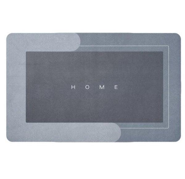 Tapis Super Absorbant Salle de bain et Cuisine | Paillasson Magique - Rectangle 40 x 60 cm