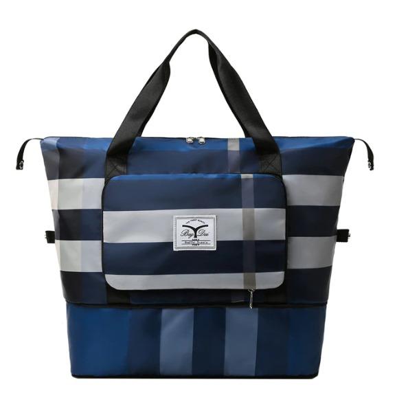 Sac De Voyage Extensible Weekend | Bagage à Main Ryanair - Easy Jet - Bleu