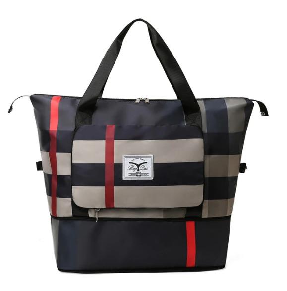 Sac De Voyage Extensible Weekend | Bagage à Main Ryanair - Easy Jet - Noir