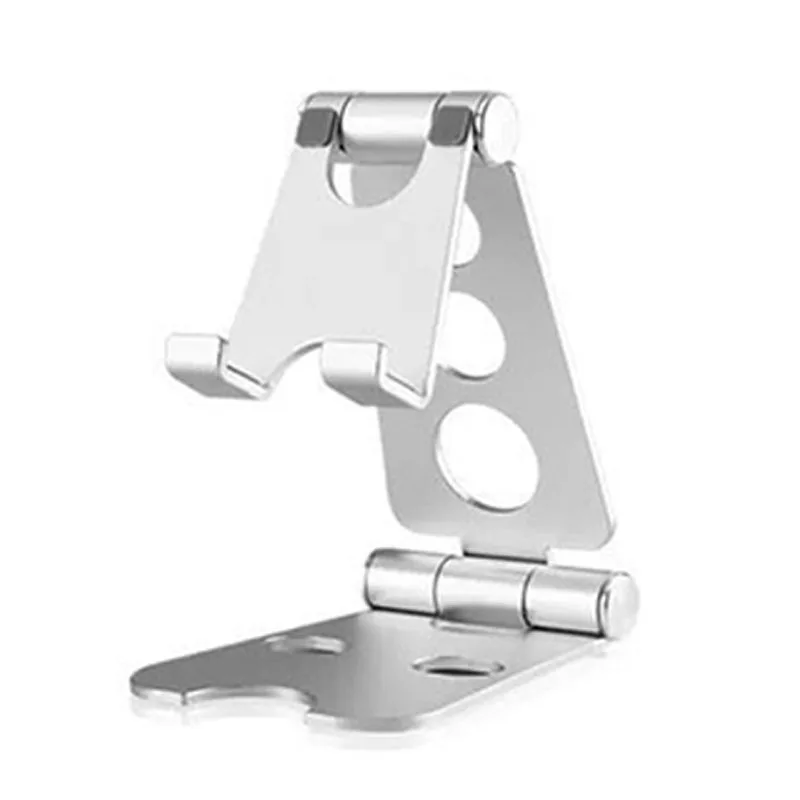 Support pliable et rotatif pour téléphone ou tablette - Argenté