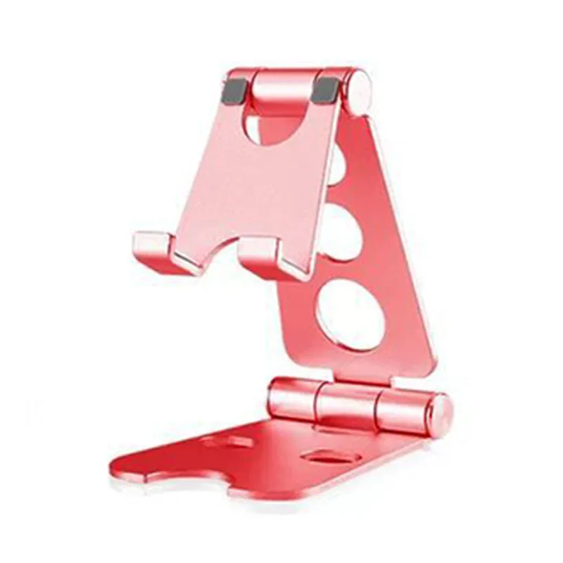 Support pliable et rotatif pour téléphone ou tablette - Rouge