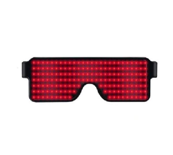 Lunettes Lumineuses LED - Rouge