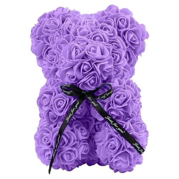 Ours en Peluche Roses - Violet