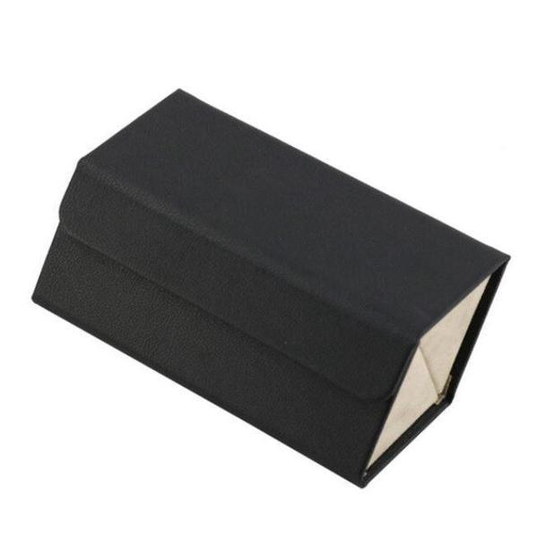 Boîte De Rangement Pour Lunettes - Noir - 2 poches