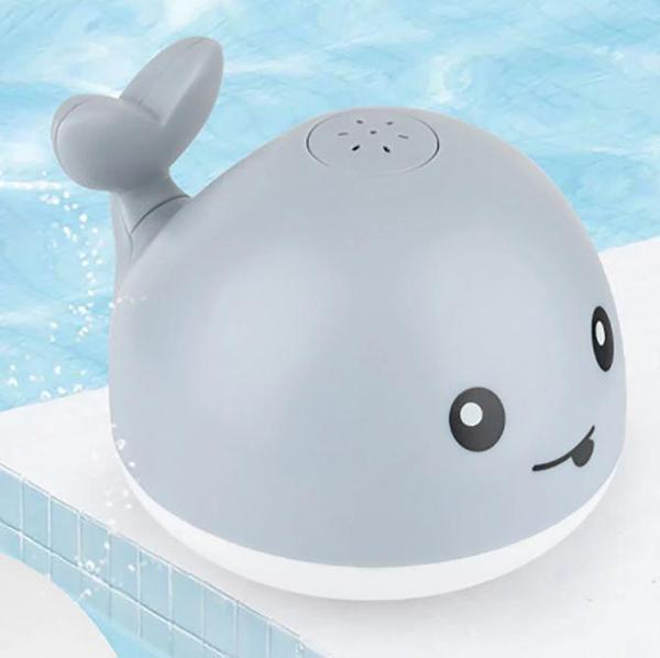 Jouet De Bain - Baleine Arroseur - Gris