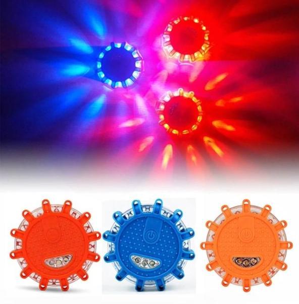 Éclairage d'Urgence Magnétique Véhicule | Voyant - Témoin lumineux - Bleu