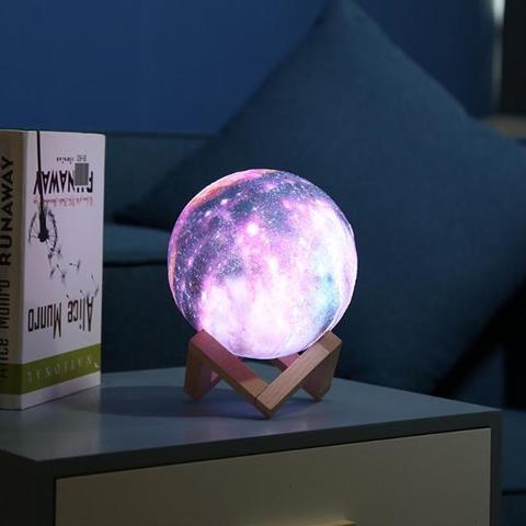 Lampe Lunaire Galactique - 16 Colors 8cm