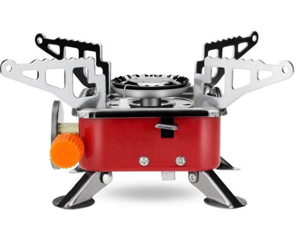 Réchauds de Camping à Gaz Portable Brûleur de Cuisinière Pliable Ultra-léger - Portable