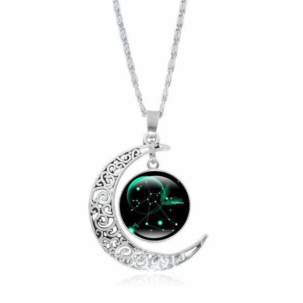 Collier croissant de lune - Sagittaire