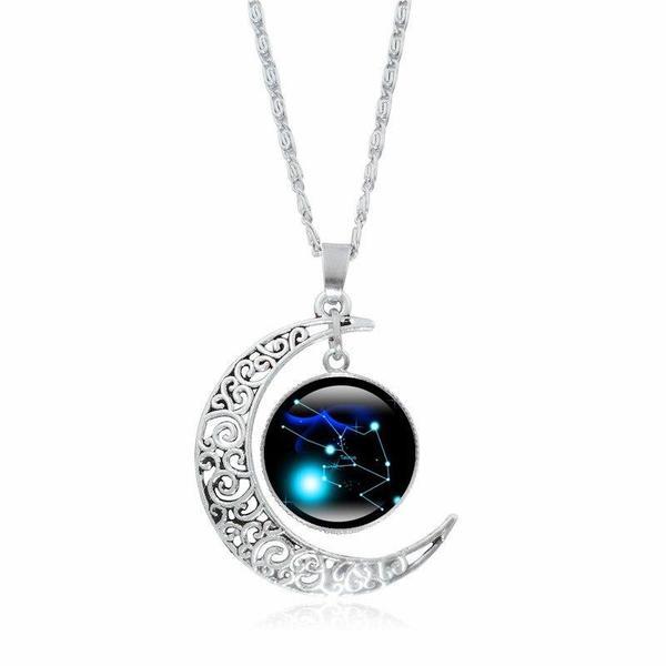 Collier croissant de lune - Taureau