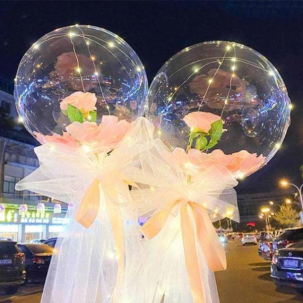 Cadeau Saint Valentin Femme Original - Ballons LED Lumineux Pour elle - Modèle 1