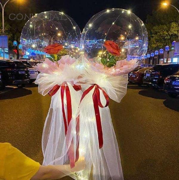 Cadeau Saint Valentin Femme Original - Ballons LED Lumineux Pour elle - Modèle 4