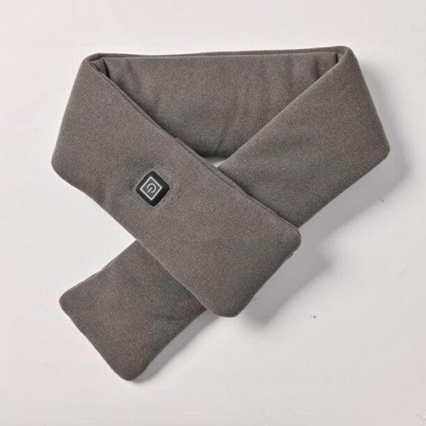 Écharpe Chauffante Femme - Homme Pour l'Hiver - Gris