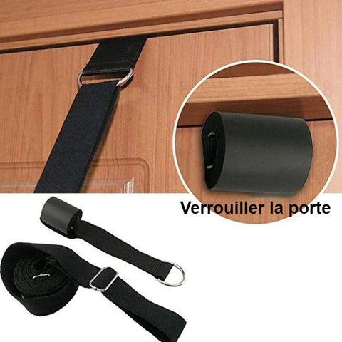 Sangle D'entraînement Pour Avant-bras Et Poignet - Renforcement Grip Et Préhension - Pour Machine à Câble Ou Poids Libres - 8