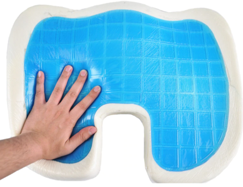 Coussin de siège orthopédique en gel