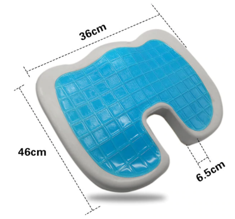 Coussin de siège orthopédique en gel