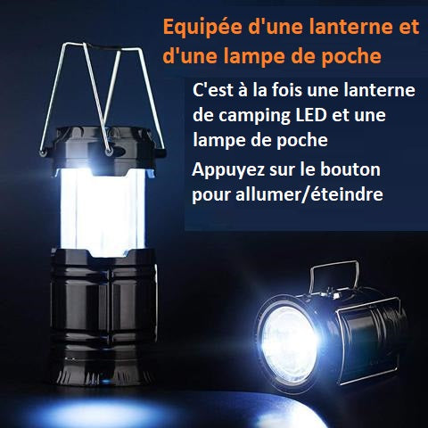 Lepro Lanterne Camping LED, Lampe Camping Puissante 1500lm, Luminosité