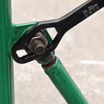 Clé Plate Magnusson 25/28 Mm Double Extrémité En Acier Au Chrome Vanadium L.280 Mm