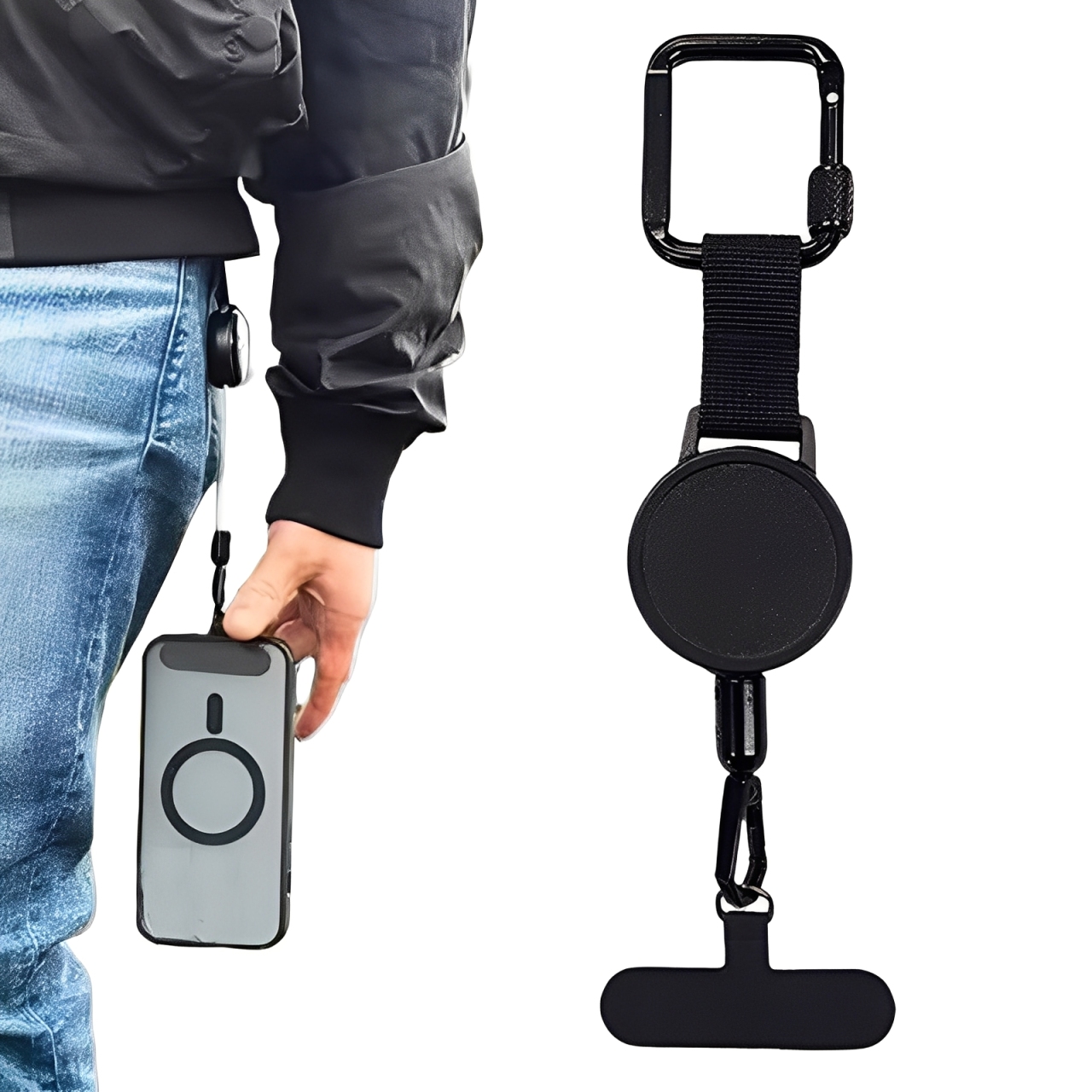 Sangle Anti-vol Pour Téléphone Portable - Cordon Réglable Universel Pour Appareils, Clés, Portefeuille