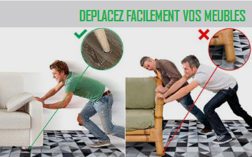 Patin pour vos meubles sur mesure avec