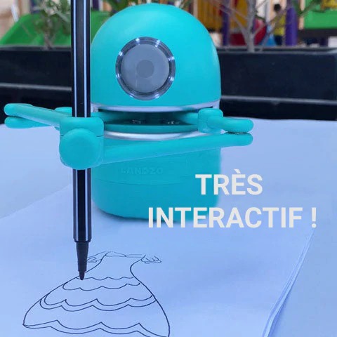 Vente Quincy Robot Dessin Artiste Maths Orthographe Apprentissage