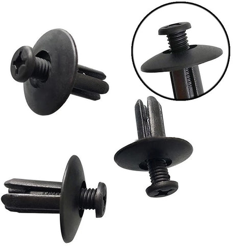 Clip rivet attaches broche vis carrosserie voiture garde-boue assortiment