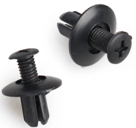 Clip rivet attaches broche vis carrosserie voiture garde-boue assortiment