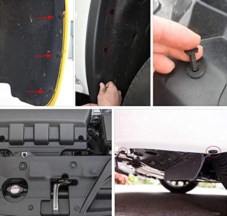 Clips fixation universels carrosserie voiture – Fit Super-Humain