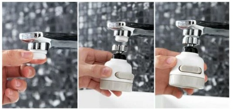 Zhioudz Barboteur de robinet,Mousseur Robinet Economie Eau,Conomiseur  D'eau,Robinet Aérateur,Pour Robinet de 15~32 Mm ​Prolongateur  Robinet,Crépine de Robinet Douche Pivotante Flexible à 360 Degrés :  : Bricolage