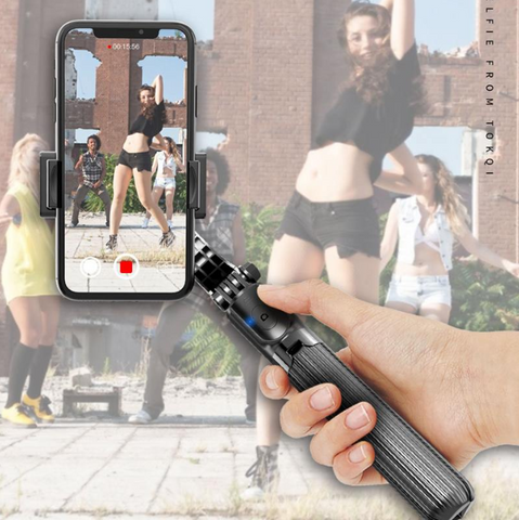 Support avec stabilisateur 3D pour smartphone