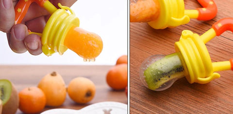 Une tétine grignoteuse à fruits pour faire découvrir de nouvelles saveurs à  bébé