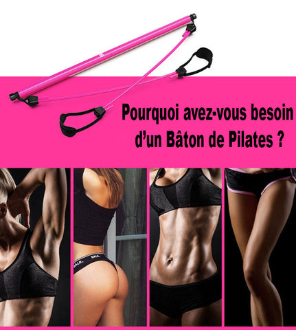 Kit De Barre De Pilates Portable