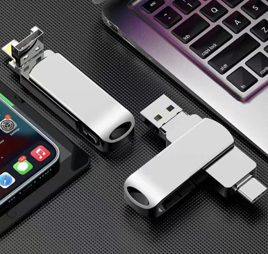Clé USB Double Connectique Pour Iphone - Teléphone - Smartphone