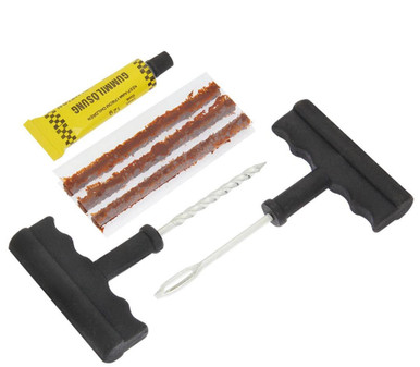 Kit de Réparation de Crevaison Portable, Outil de Réparation de Vélo, Multifonction pour Pneu de Vélo de Route, Réparation de Bicyclette