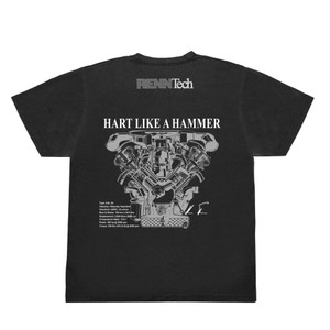 Hart Like a Hammer Tee | Black | Hammer Capsule | RENNtech Hart Like a Hammer Tee | Black | Hammer Capsule | RENNtech