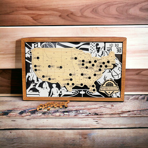 Sports Stadium Travel Map