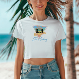 Hot Girl Summer Old Hickory Lake Crop Top Hot Girl Summer Old Hickory Lake Crop Top