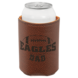 Football Leather Standard Can Koozie Football Leather Standard Can Koozie