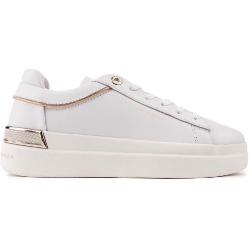 Tommy Hilfiger Lux Metallic Trainers - TH7030WH
