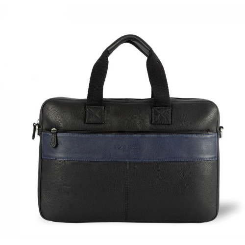 Silver Street London Walter Leather Laptop Bag - M-SME-298