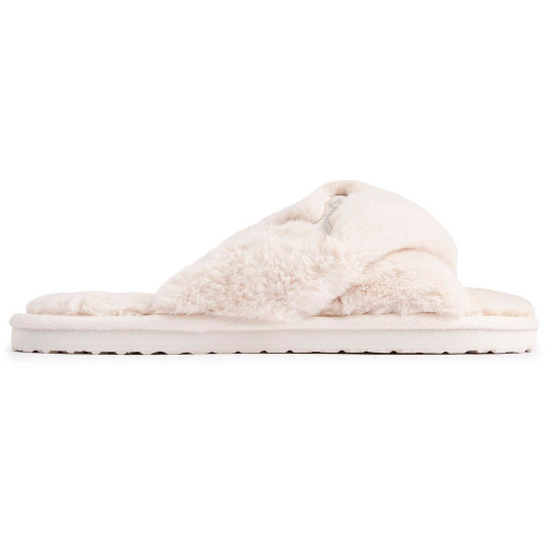 Puma Fluff X Strap Slippers - FLUFFWHI