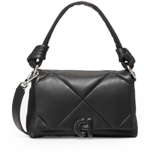 Cole Haan Quilted Shoulder Bag Handbag - QLTSBBLK