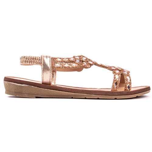 Solesister April Flat Sandals - APRILROS