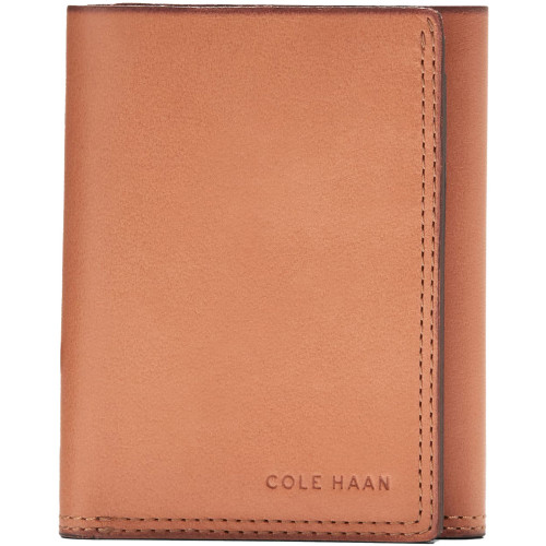 Cole Haan Raw Cut Vachetta Trifold Wallet - TRIWLTTN