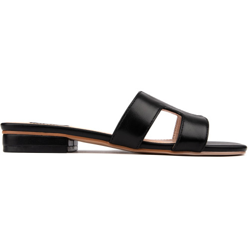 V.Gan Vegan Bok Slide Sandals - BOKBK