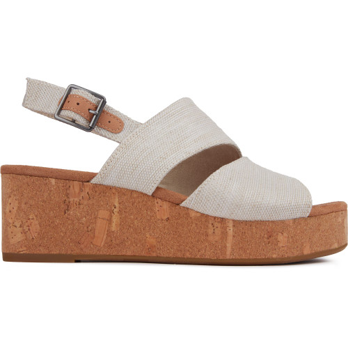 Toms Claudine Wedge Sandals - CLAUDNAW